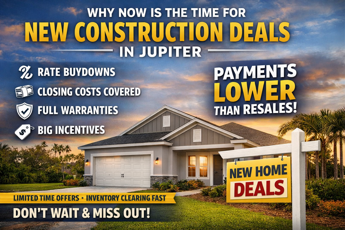 Why new construction makes sense now