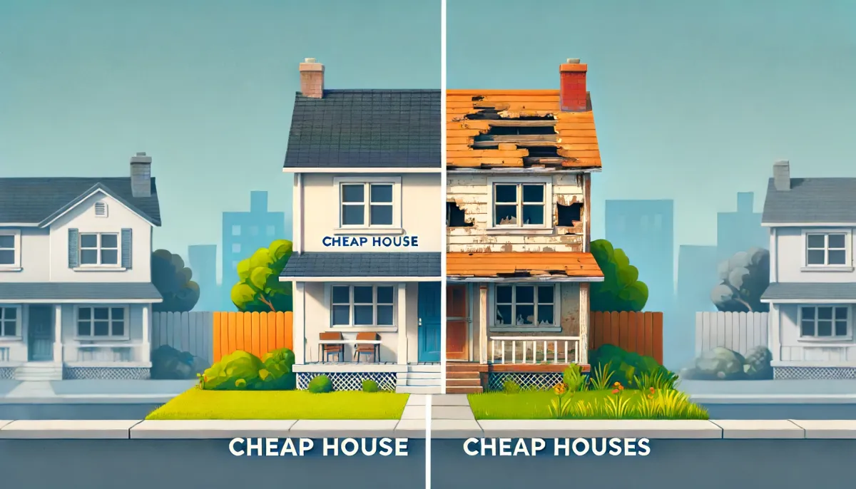 Cheap Houses vs. “Cheap Houses”